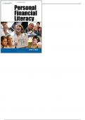 Personal Financial Literacy 2nd Edition By Joan Ryan - Test Bank