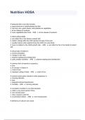 HOSA Nutrition &lpar;Carbs&comma; Fats&comma; Proteins&rpar; Exam Questions And Answers 