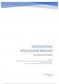 Samenvatting moleculaire biologie I (2de bach BCBT)