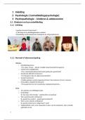 Samenvatting -  Psychopathologie/ Psychologie 2