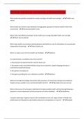 HOSA clinical nursing competition Questions And Answers Already Passed&excl;&excl;