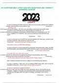 ATI CAPSTONE MED LATEST 2022-2023 QUESTIONS AND CORRECT  ANSWERS