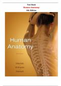 Test Bank For Human Anatomy 6th Edition By Marieb, Wilhelm, Mallatt |All Chapters,  Year-2023/2024|