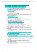 AHT 2 EXAM 2 2023 EXAM (AUTHENTIC EXAM WITH ANSWERS) KEY CONCEPTS EXAM GRADED A+]