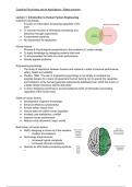 Cognitive Psychology - Summary Slides