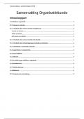 Samenvatting H1 Organisatiekunde