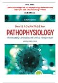 Test Bank for Davis Advantage for Pathophysiology Introductory Concepts and Clinical Perspectives 2nd Edition by Theresa Capriotti |All Chapters,  Year-2023/2024|
