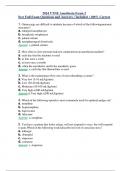 2024 VTNE Anesthesia Exam 2 New Full Exam Questions and Answers ( Included ) 100% Correct