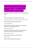 BEST REVIEW National USPAP Course Exam 100&percnt; VERIFIED  ANSWERS 2024&sol;2025