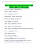 Hallmark Signs and Symptoms Exam with Complete Solutions&period;