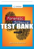 Test Bank For Forensic Science: Fundamentals and Investigations - 2nd - 2016 All Chapters - 9781305077119