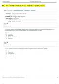 NSTP 2 Final Exam Fall 2023 Graded A&plus;&colon;&lpar;100&percnt; score&rpar;