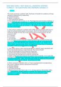 (COMPLETE 320 Q&A ) HESI MED SURG I TEST BANK ALL ANSWERS VERIFIED CORRECT. 150 QUESTIONS AND ANSWERS GRADED A+