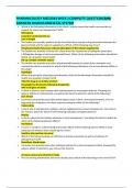 PACKAGE DEAL FOR ATI MUSCULOSKELETAL PRACTICE QUIZ EXAMS COMPLETE QUESTIONS AND ANSWERS