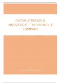 Summary Digital STrategy & Innovation - The Invincible Company