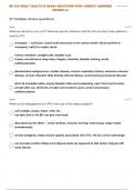 NR 325 ADULT HEALTH II RENAL QUESTIONS WITH CORRECT ANSWERS GRADED A+