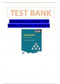 Management Global 15th Edition Robbins Test Bank Latest Verified Review 2024 Practice Questions and Answers for Exam Preparation, 100% Correct with Explanations, Highly Recommended, Download to Score A+