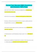 Permit Test &lpar;Nevada DMV&rpar; Questions and Answers 100&percnt; Pass
