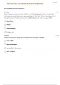 SOCS 185 CULTURE & SOCIETY FINAL STUDY GUIDE QUESTIONS WITH 100% CORRECT ANSWERS 