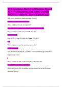 3CX Academy&comma; Basic Certification&comma; Install 3CX &vert; 34 Questions with 100&percnt; Correct Answers &vert; Verified &vert; Latest Update 2024