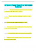 NY Notary Public Exam Prep &lpar;2022&sol;2023&rpar; Rated A&plus;