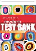Test Bank For Excursions in Modern Mathematics 9th Edition All Chapters - 9780134469041
