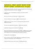 SURGICAL FIRST ASSIST EXAMS PACKAGE DEAL -SOLVED