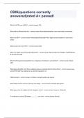 CBIS EXAM BUNDLE &lpar;fully solved&rpar;2023&sol;24 latest update