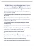 GFEBS Reimbursable Questions And Answers 2023&sol;2024 Updates