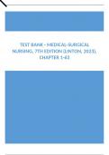 Test Bank - Medical-Surgical Nursing, 7th Edition (Linton, 2020), Chapter 1-63