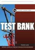 Test Bank For Ironworking, Level 1 2nd Edition All Chapters - 9780132137140