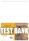 Test Bank For Geosystems: An Introduction to Physical Geography 10th Edition All Chapters - 9780134857213