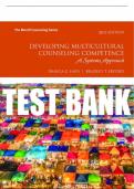Test Bank For Developing Multicultural Counseling Competence: A Systems Approach 3rd Edition All Chapters - 9780134523804