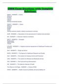CSSM Exam Questions with Complete Solutions&period;