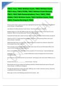 TNCC Written Exam Review with Solutions 2023.
