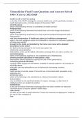 Telemedicine Final Exam Questions and Answers Solved 100&percnt; Correct 2023&sol;2024