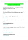 GFEBS Essentials-Subsumes L101E&comma; L201E&comma; L303-with 100&percnt; verified solutions-2023-2024