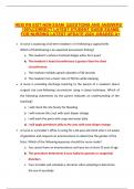 HESI RN EXIT NGN EXAM  QUESTIONS AND ANSWERS 100&percnt; CORRECT LATEST STUDENT GUIDE EXAMS FOR NURSING LATEST UPDATE 2024 &comma;GRADED A&plus;