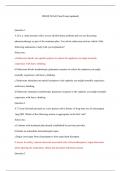 REGIS NU643 Final Exam (updated) 100 Questions