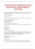 AANP AGPCNP COMPLETE EXAM  QUESTIONS WITH CORRECT  ANSWERS An 88-year-old presents with right-side weakness after being unable to rise unassisted following a fall to  the bathroom floor. History includes aphasia and noncompliance with hypertension medicat