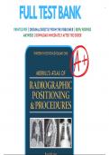 Test Bank For Merrill's Atlas of Radiographic Positioning and Procedures 13th Edition Long 9780323263429 | All Chapters with Answers and Rationals
