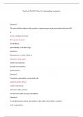 WestCoast PATH370 Week 3 Understanding Assignment New (40 questions)
