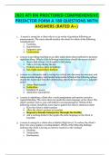 2023 ATI RN PROCTORED COMPREHENSIVE  PREDICTOR FORM A 180 QUESTIONS WITH  ANSWERS &lpar;RATED A&plus;&rpar;