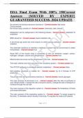 ISSA Final Exam With 100&percnt; 158Correct Answers &lbrace;SOLVED BY EXPERT&rcub; GUARANTEED SUCCESS&period; 2024 UPDATE&period;