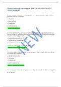 Maternal newborn ati proctored exam QUESTIONS AND ANSWERS LATEST UPDATE GRADED A&plus;