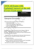 CISM All Exams with Explained Answers
