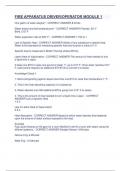 FIRE APPARATUS DRIVER&sol;OPERATOR MODULE 1
