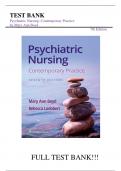 Test Bank For Psychiatric Nursing: Contemporary Practice 7th Edition by Mary Ann Boyd ||ISBN NO:10,1975161181||ISBN NO:13,978-1975161187||All Chapters 1-43||A+ Guide.