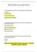 NRNP 6675 Midterm Exam &lpar;2024&comma;100 Q & A&rpar;