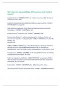 NCC obstetric inpatient Exam 33 Questions with Verified Answers&comma;100&percnt; CORRECT